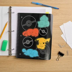 Pokemon Licensed Single Subject Wide Ruled Notebook, 8.5" x 11", 70 Sheets, Quantity 1