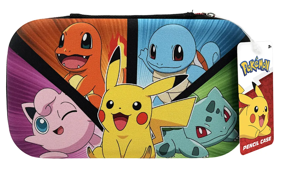 Pokemon Molded Pencil Case, 8.75" x 5" x 2.5"