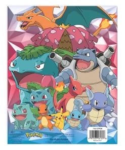 Pokemon 2-Pocket Paper Folder, 11.75" x 9.5"