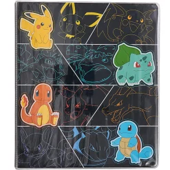Pokemon 3-Ring Licensed 1 Inch Vinyl Binder, 11.5"H x 10"W, Quantity 1