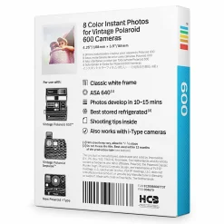 Polaroid® Originals Color 600 Film For Instant Cameras, Pack Of 8 Photos