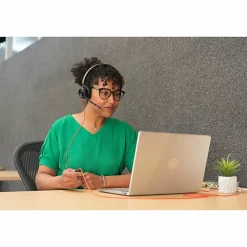 Poly Blackwire 8225 Stereo Microsoft Teams Certified USB-C Headset + USB-C/A Adapter - Stereo - USB Type C - 8X225AA