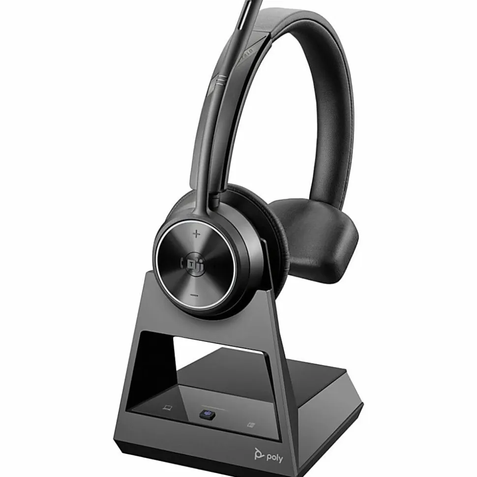 Poly Savi 7310-M Office DECT 1920-1930 MHz Single Ear Headset - Microsoft Teams Certification - Mono - 7S439AAABA