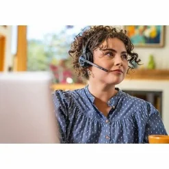 Poly Savi 8200 Office 8210 Headset - Mono - Wireless - Bluetooth/DECT 6.0 - 449.5 ft - 32 Ohm - 20 Hz - 85T30AAABA
