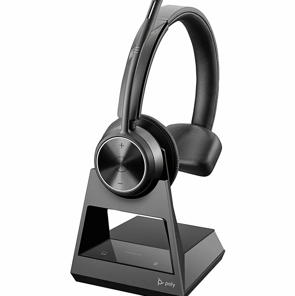 Poly Savi 7310 Office Monaural DECT 1920-1930 MHz Headset - Microsoft Teams Certification - Mono - Wireless - 7S430AAABA