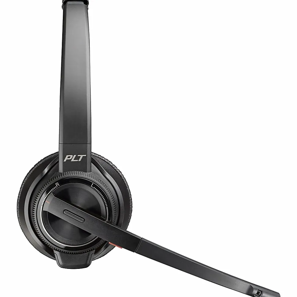 Poly Savi 8220 UC DECT USB-A Headset - Stereo - True Wireless - Bluetooth/DECT - 450 ft - 20 Hz to 20 kHz - 77T33AAABA