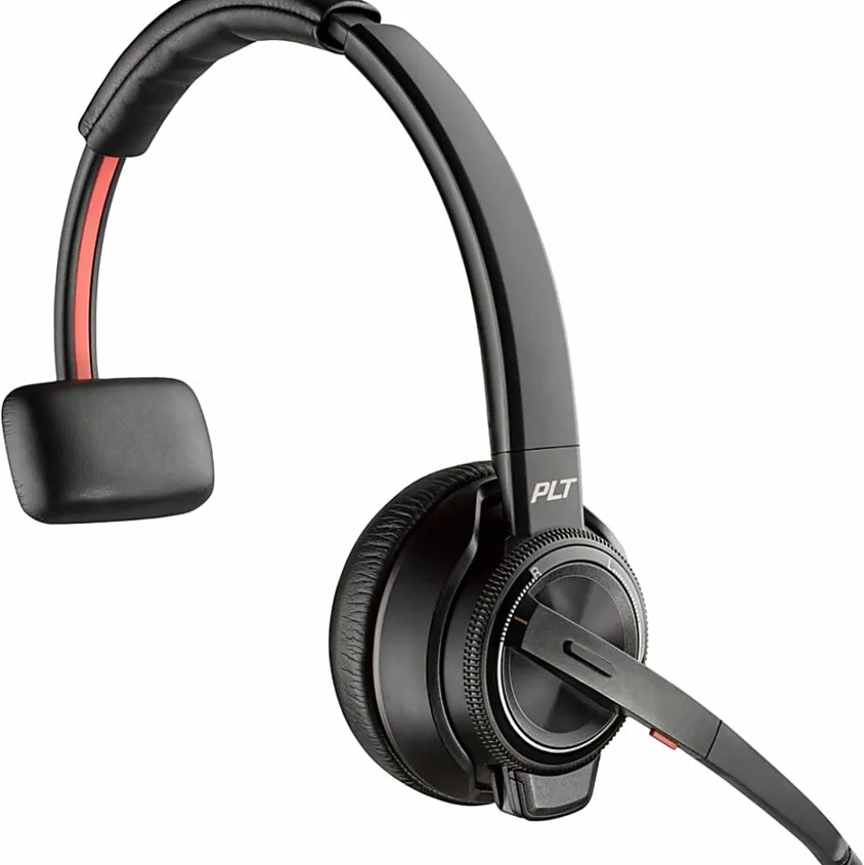 Poly Savi 8210 UC Microsoft Teams Certified DECT 1920-1930 MHz USB-A Headset - Mono - Wireless - Bluetooth/DECT - 77T31AAABA