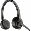 Poly Savi 8220 UC Microsoft Teams Certified DECT 1920-1930 MHz USB-A Headset - Stereo - Wireless - Bluetooth/DECT - 77Y82AAABA