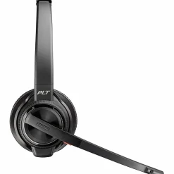 Poly Savi 8220 UC Microsoft Teams Certified DECT 1920-1930 MHz USB-A Headset - Stereo - Wireless - Bluetooth/DECT - 77Y82AAABA