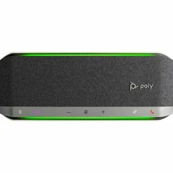 Poly Sync 40+ Speakerphone  Wired/Wireless Bluetooth  Microsoft Teams  3 x Bi directional Microphone(s)  50 mm Speaker(s)  Silver