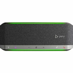 Poly Sync 40+ Speakerphone  Wired/Wireless Bluetooth  Microsoft Teams  3 x Bi directional Microphone(s)  50 mm Speaker(s)  Silver