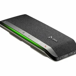 Poly Sync 40+ Speakerphone  Wired/Wireless Bluetooth  Microsoft Teams  3 x Bi directional Microphone(s)  50 mm Speaker(s)  Silver