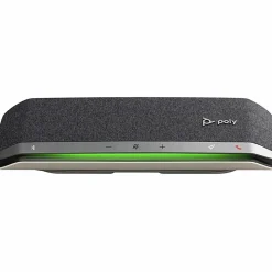 Poly Sync 40 USB A USB C Speakerphone  Wired/Wireless Bluetooth  3 Microphone(s)  50 mm Speaker(s)  Silver