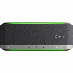 Poly Sync 40 USB A USB C Speakerphone  Wired/Wireless Bluetooth  3 Microphone(s)  50 mm Speaker(s)  Silver