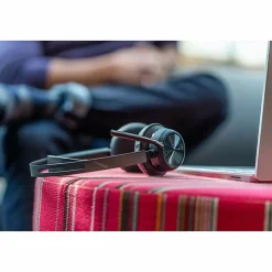 Poly Voyager Focus 2 - Headset - on-ear - Bluetooth - wireless - active noise canceling - USB-C via Bluetooth adapter - 9T9J4AAAC3