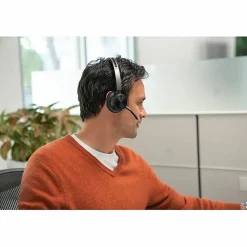 Poly Voyager Focus 2, Headset, on-ear, Bluetooth, wireless, active noise canceling, USB-C via Bluetooth adapter, black, Zoom Certified, 9T9J3AAAC3