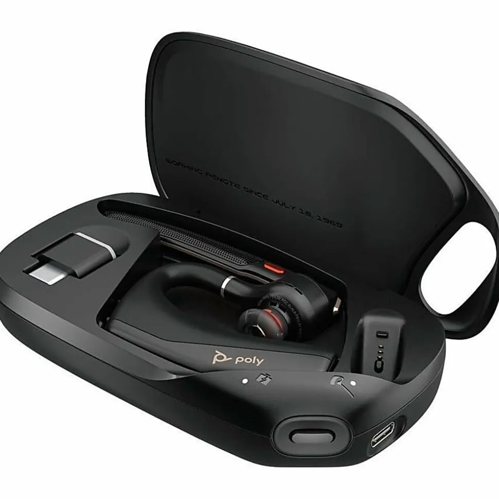 Poly Voyager Legend 50 Headset UC (AT9M9AA) - Mono - Wireless - Bluetooth - 98.4 ft - 16 Ohm - 100 Hz to 20 kHz - AT9M9AAAC3