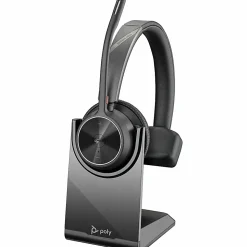 Poly Voyager 4310 Microsoft Teams Certified USB-C Headset with Charge Stand - Siri, Google Assistant - 77Y97AA