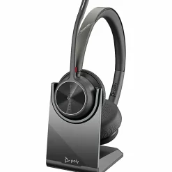 Poly Voyager 4320 Microsoft Teams Certified Headset + BT700 Dongle + Charging Stand - Microsoft Teams Certification - 77Z00AA