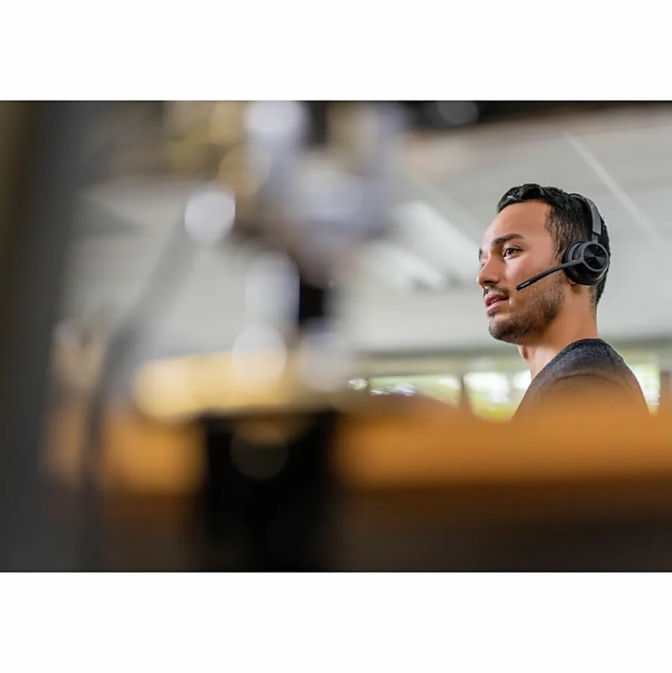 Poly Voyager 4320 Microsoft Teams Certified USB-C Headset +BT700 dongle - Siri, Google Assistant - Stereo - 77Z30AA