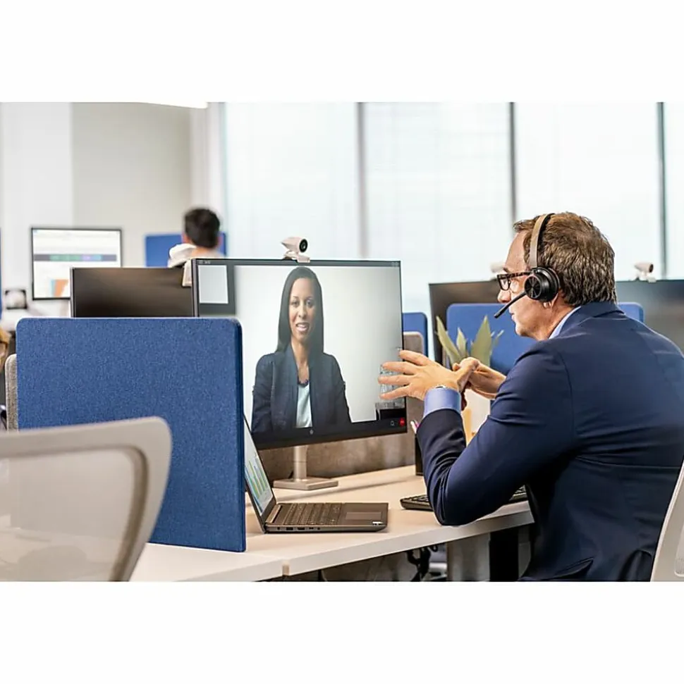 Poly Voyager 4320 Microsoft Teams Certified USB-C Headset +BT700 dongle - Siri, Google Assistant - Stereo - 77Z30AA