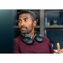 Poly Voyager Surround 80 UC Headset - Stereo - Wireless - Bluetooth - 98 ft - 20 Hz to 16 kHz - Ove - 8G7T9AA