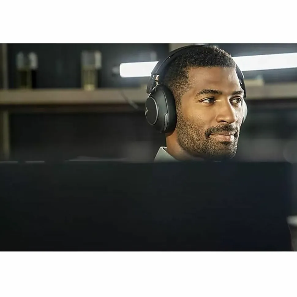 Poly Voyager Surround 80 UC Headset - Stereo - Wireless - Bluetooth - 98 ft - 20 Hz to 16 kHz - Ove - 8G7T9AA