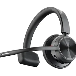 Poly Voyager 4300 UC 4310 Headset - Mono - USB Type A - Wireless - Bluetooth - 164 ft - 20 Hz - 20 kHz - 77Y92AA