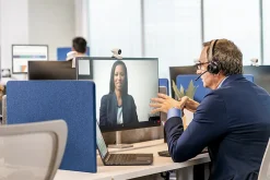 Poly Voyager 4320 USB-A Headset - Siri, Google Assistant - Stereo, Mono - USB Type A, USB Type C - Wireless - 76U49AA