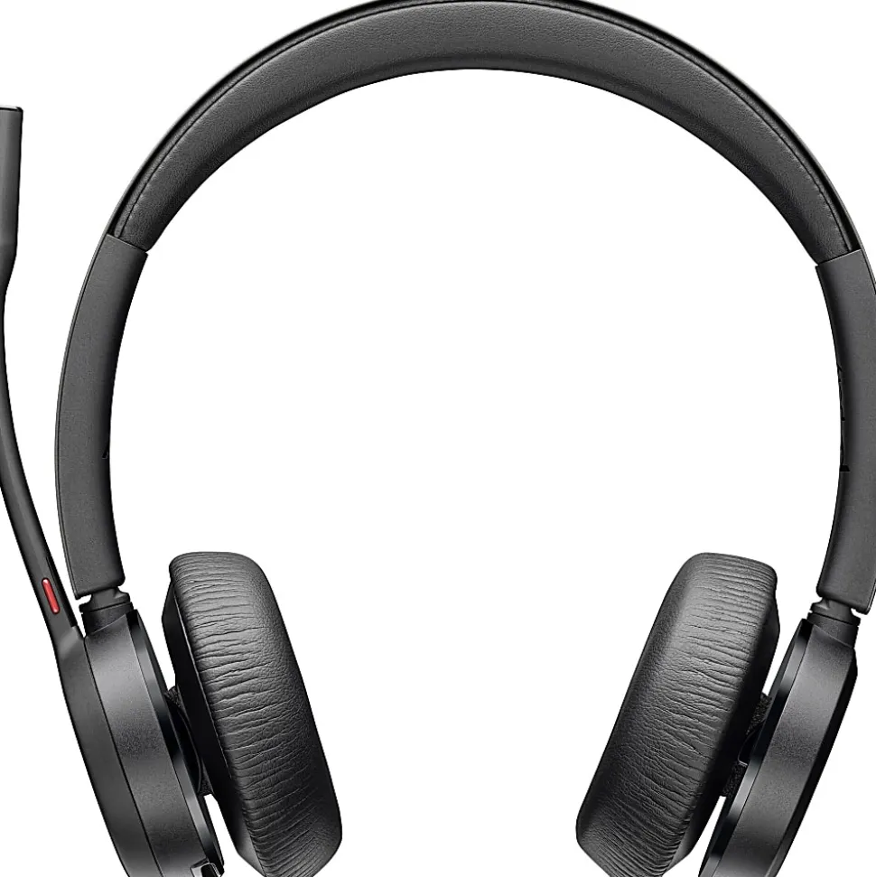 Poly Voyager 4320 USB-A Headset - Siri, Google Assistant - Stereo, Mono - USB Type A, USB Type C - Wireless - 76U49AA