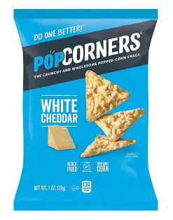 Popcorners White Cheddar, 1 Oz, Case Of 64 Bags