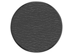 PopSocket PopGrip, 1-9/16", Pebbled Vegan Leather Black