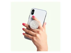 PopSocket PopGrip Smartphone Mirror, Silver