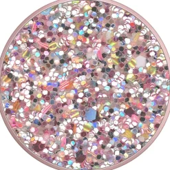 PopSocket PopGrip, 1-9/16", Sparkle Rosebud Pink