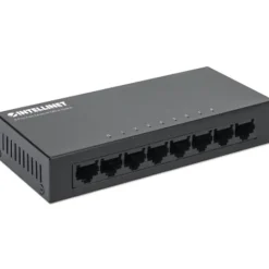 8-Port Fast Ethernet Office Switch, Desktop Size, Metal, IEEE 802.3az (Energy Efficient Ethernet), Box, 523318