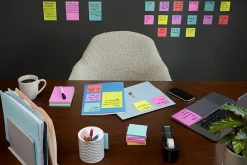 Post-it® and Scotch® Brand Essentials Pack, Super Sticky Notes, Super Hold Tape, Magic Tape, Flags, and Scissors, School Supplies and Office Products