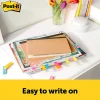 Post-it® Combo Pack, 1 Pad 3"x4", 3 Pads 1"x3", 50 Notes/Pad, 0.5" x 2", Pack Of 9 Pads