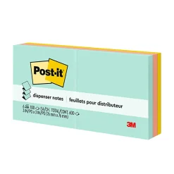 Post-it® Dispenser Pop-up Notes, 600 Total Notes, Pack Of 6 Pads, 3