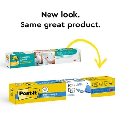 Post-it® Easy Erase Permanent Marker Whiteboard Surface, 8 ft x 4 ft, Permanent Marker, White (EE8X4)