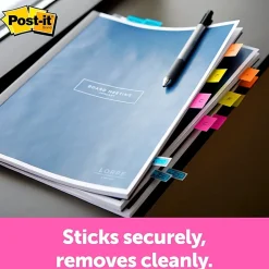 Post-it® Flags in Desk Grip Dispenser, 1