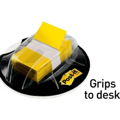 Post-it® Flags in Desk Grip Dispenser, 1