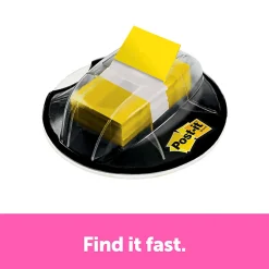 Post-it® Flags in Desk Grip Dispenser, 1
