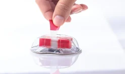 Post-it® Flags in Desk Grip Dispenser, 1