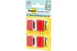 Post-it® Flags, 1 in. x 1.7 in., 12 Dispensers, 50 Flags/Dispenser, Red, School Supplies for Students, Flags for Textbooks and Notebooks