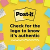 Post-it® Greener 100% Recycled Paper Notes, 3 x 3 in, 24 Bulk Sticky Note Pads, 75 Sheets/Pad, School Supplies and Office Products, Sweet Sprinkles