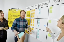 Post it® Non-Magnetic Dry-Erase Whiteboard Surface, 24