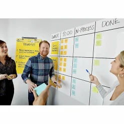 Post it® Non-Magnetic Dry-Erase Whiteboard Surface, 36