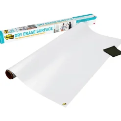 Post it® Non-Magnetic Dry-Erase Whiteboard Surface, 36