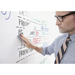 Post it® Non-Magnetic Dry-Erase Whiteboard Surface, 48