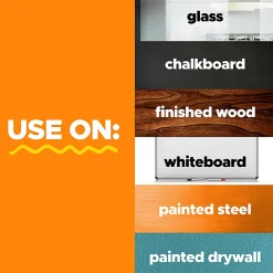 Post it® Non-Magnetic Dry-Erase Whiteboard Surface, 48" x 96", White